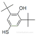 2,6-di-tert-butyl-4-mercaptophénol CAS 950-59-4